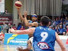 Basketball ABL 2013-14 Finale Spiel 5 Kapfenberg Bulls vs Güssing Knights